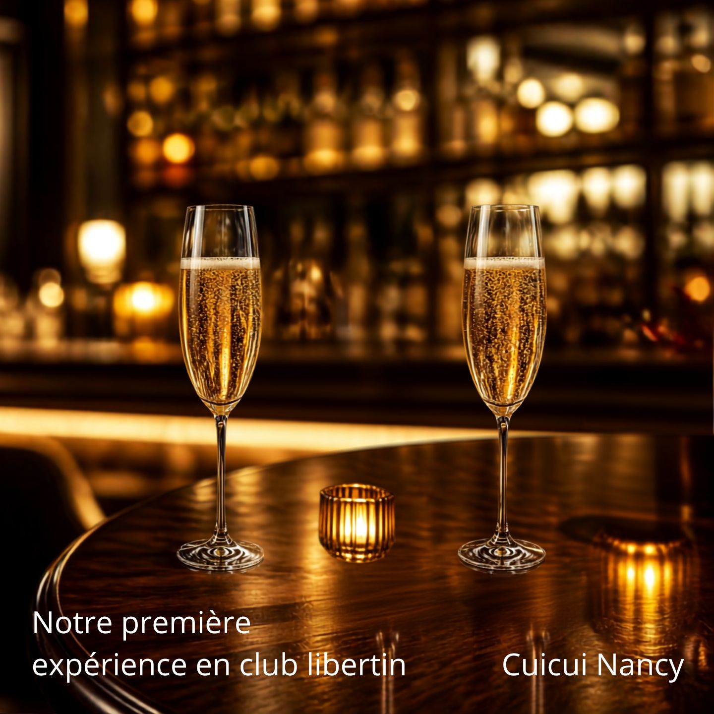 Notre première expérience en club libertin