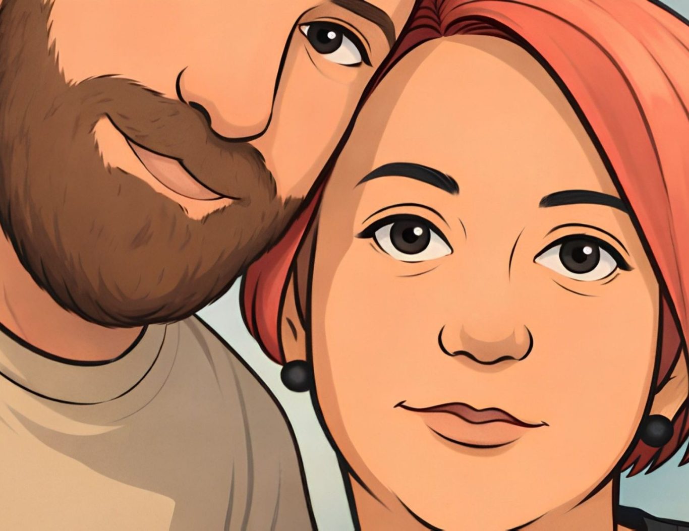 Couple libertin de Nancy, portrait animé